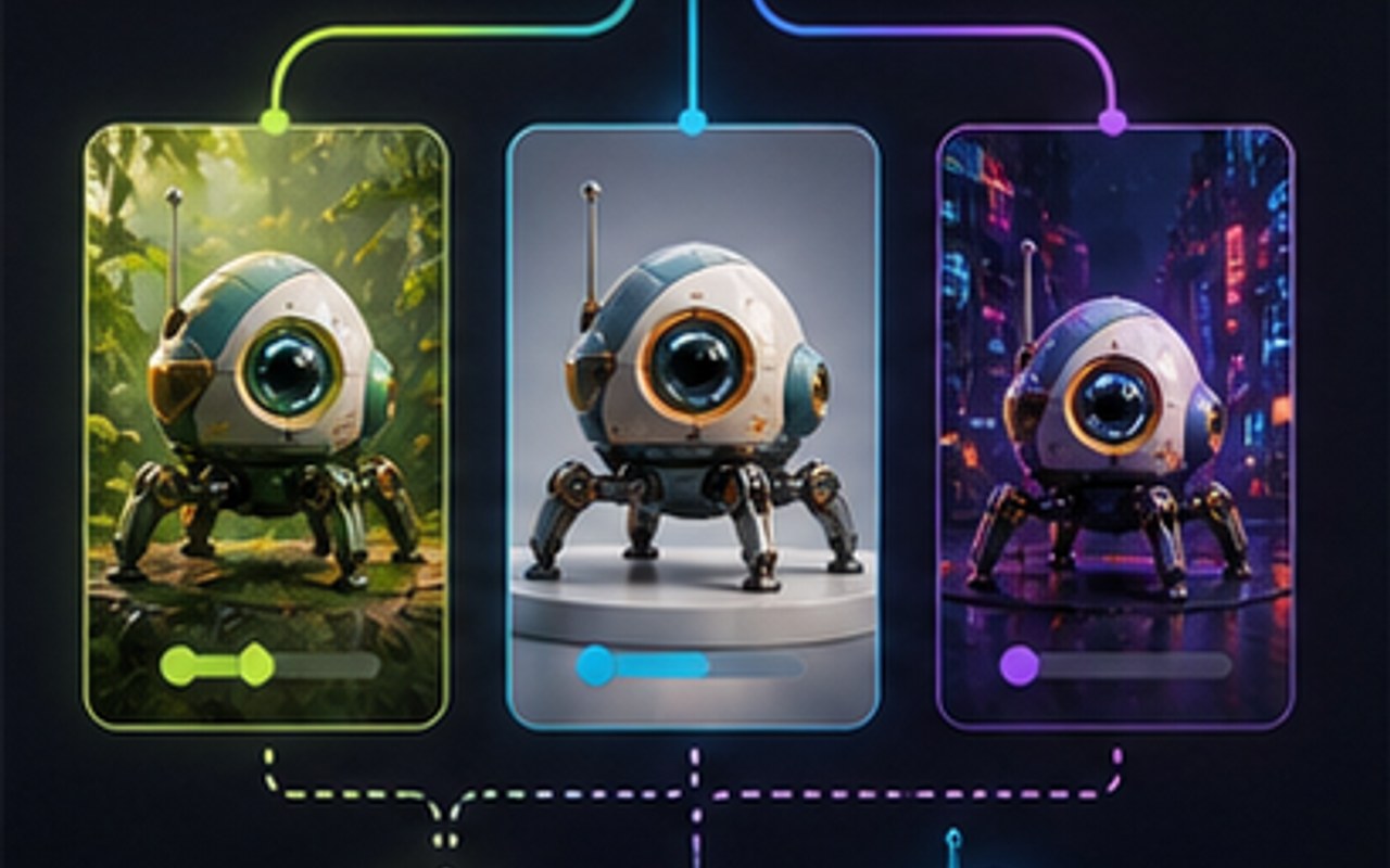 Nano Banana generating an image across three tiers compared side by side