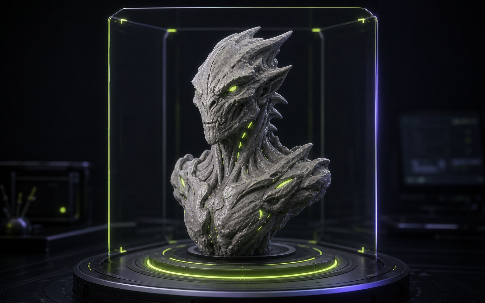 3D model generated with Meshy engine on Trify3D